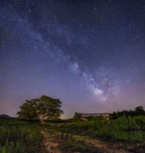 reidsville, nc, North Carolina, Milky Way, night