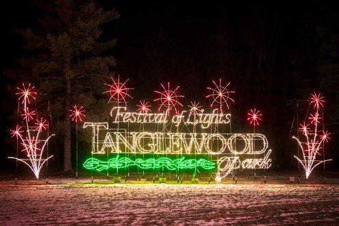 tanglewood, festival of lights, Clemmons, North Carolina, holiday, Christmas, attraction